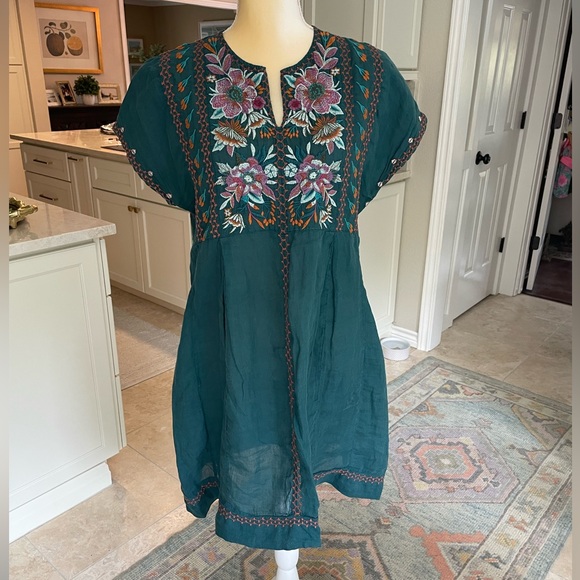 Johnny Was Linen Dress - Picture 7 of 9